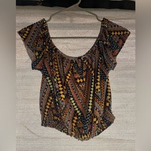 Divided by H&M Printed Crop Top